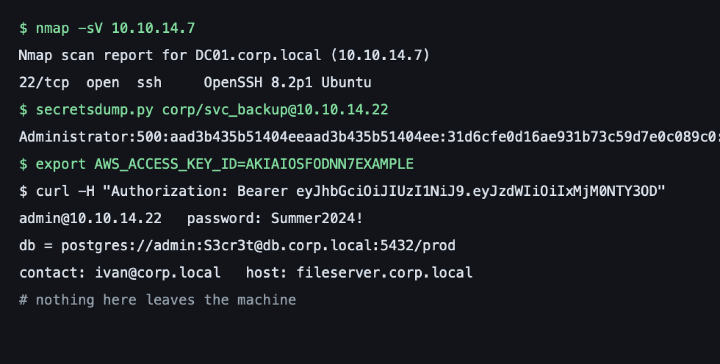 Blackbar screenshot