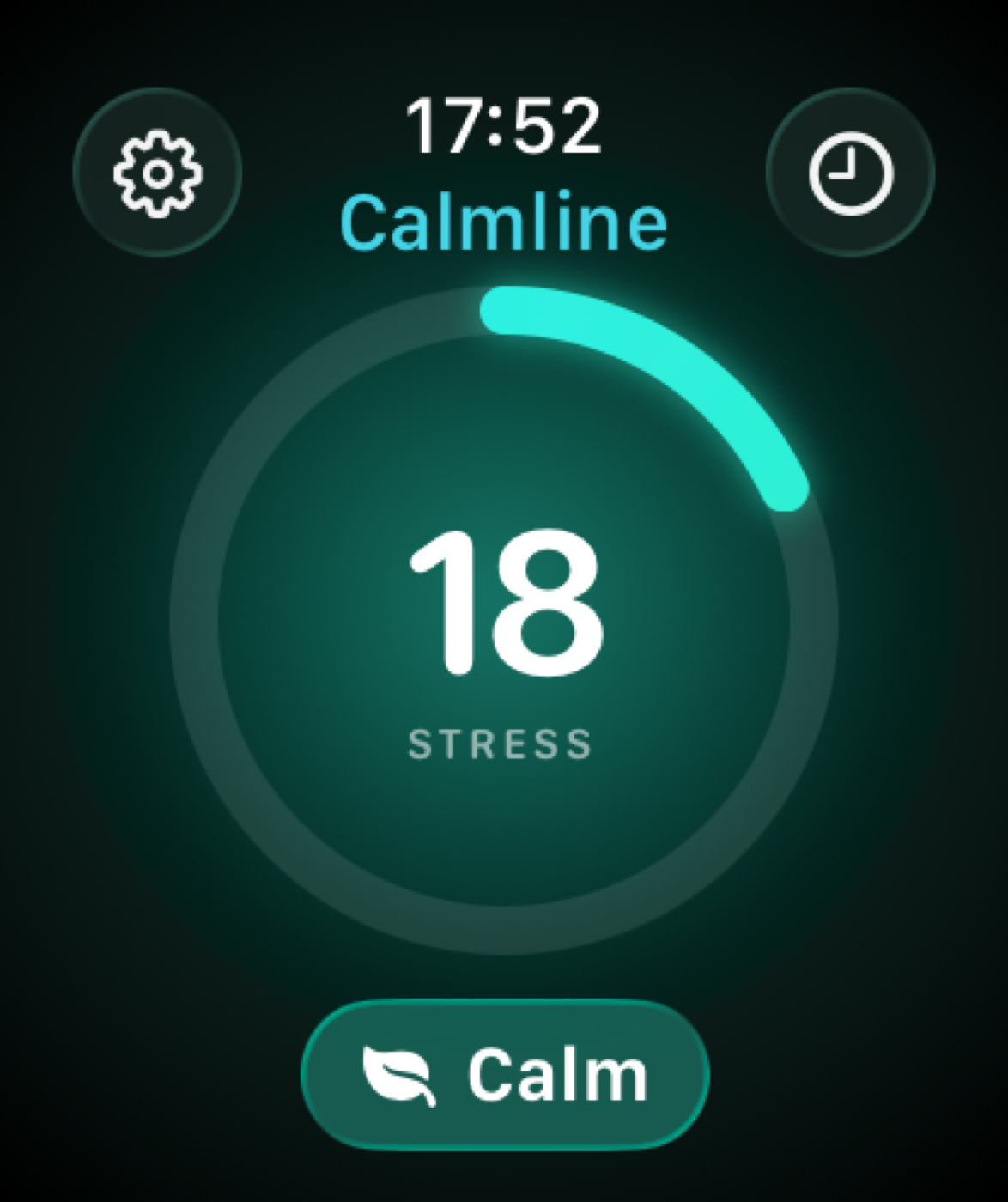 Calmline screenshot